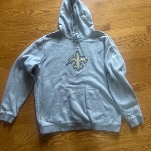 Nike Gray Men's Hoodie with Logo